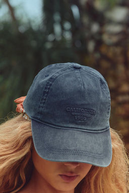 TWILL CAP WITH RAISED SLOGAN - Zara фото 2