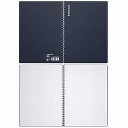 Цена за 60 шт. Тетрадь общая с пластиковой обложкой на спирали ErichKrause Classic, ассорти, А5, 60 листов, клетка  фото 44