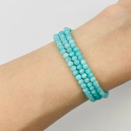 Бусины для украшений из Амазонита (130 бусин)