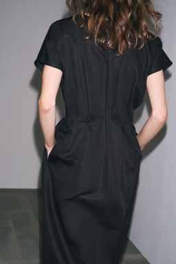 ZW COLLECTION PLEATED MIDI DRESS - Zara фото 25