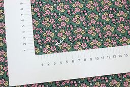 Штапель Аэлина цв.т.серо-мятный, ш.1.45м, вискоза-100%, 110гр/м.кв - Купава фото 7