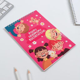 Блокнот А5 на гребне 40 листов Моему любимому воспитателю - Artfox фото 2