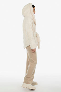 Пальто женское демисезонное (пояс) - El podio фото 5