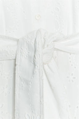 ZW COLLECTION EMBROIDERED SHIRT DRESS