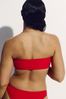 Top de bikini bandeau con relleno - H&m фото 7