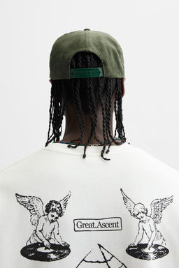 CORDUROY DRAG RACING PATCH CAP - Zara фото 3