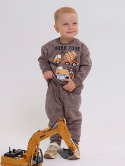 Свитшот(толстовка) с начесом для мальчика Футер - Оптима фото 7