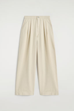 VAQUEROS WIDE LEG CON PINZAS