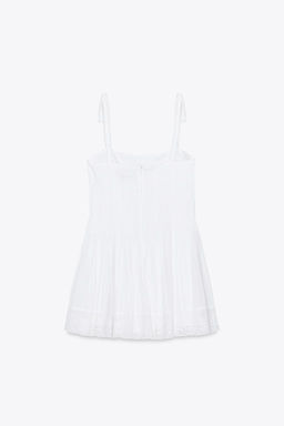 POPLIN SHORT DRESS - Zara фото 7