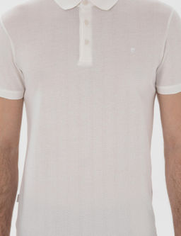 Beyaz Slim Fit Ti__rt