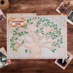 Родословная книга «Перо», 66 листов, 20 х 25 см.