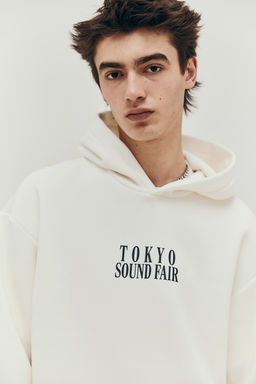 Sudadera con capucha y estampado Loose Fit - H&m фото 4