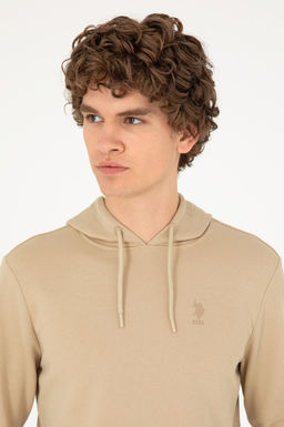 Мужская базовая толстовка песочного цвета Неожиданная скидка в корзине - U.s. polo assn фото 2