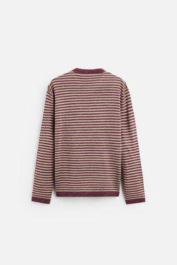 STRIPED JACQUARD SWEATER - Zara фото 6