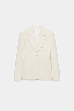 BLAZER ENTALLADA ZW COLLECTION / Beige - Zara фото 9