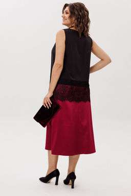 Юбка ANELLI 1510 гранатовая патока