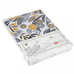 Шторы для кухни, 2шт 148х160см "Марракеш", на шторной ленте, рогожка, хлопок "Комфорт" 171г/м2, упаковка классическая 28х41см, "Домашняя мода" (Россия)