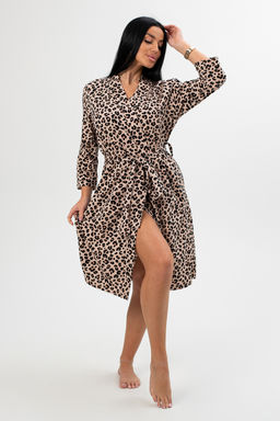 Халат домашний на запах ХЛ02-44