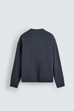 CHENILLE TEXTURED JUMPER - Zara фото 14