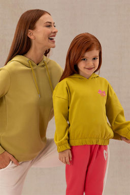 U. S. Polo Assn Толстовка с капюшоном фисташкового цвета для девочек - U.s. polo assn фото 6