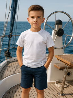 Шорты детские индиго 462 (134)