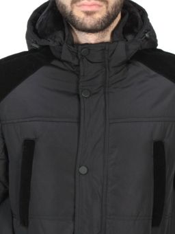 J97051 BLACK Куртка мужская зимняя NEW B BEK (150 гр. холлофайбер)