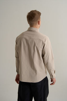 Рубашка Хаки COMMUTE LS Shirt - Anta фото 4