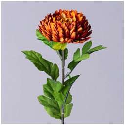 ЦВЕТОК ИСКУССТВЕННЫЙ АСТРА ДЛИНА=58СМ , ЦВЕТ КРАСНОЕ ДЕРЕВО