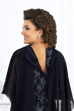 Платье Ninele 7496-Р синий фото 11