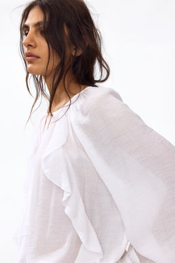 Blusa de volantes - H&m фото 4