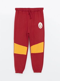 Beli Lastikli Galatasaray Bask?l? Erkek Bebek Jogger E?ofman Alt