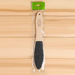 Пилка для ног банная абразивная (150/80), алтайская берёза, 23,4х4,3х0,4 см - Добропаровъ фото 3