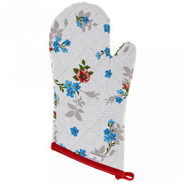 "Розовый ноктюрн" Кухонный комплект: прихватка-варежка 15х30см + прихватка 20х20см, хлопок "Премиум" 191г/м2 - хлопок 100%, наполнитель - ватин 280гр/м2, "Домашняя мода" (Россия)