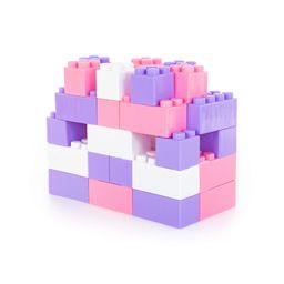 Конструктор строительный XXL, 45 элементов (v2) + соединитель (45 элементов) - Полесье фото 3