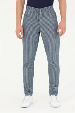 Мужские темно-синие джинсовые брюки - U.s. polo assn фото 2