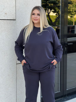 Костюм Трэвел двухнитка пенье_325/графит - Ihomelux фото 4