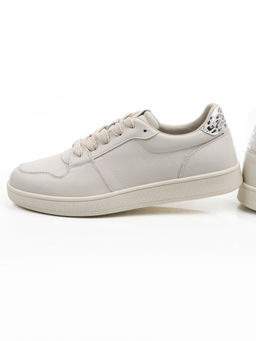 03-A1019-2 LT. BEIGE Полуботинки спортивные женские (натуральная кожа)