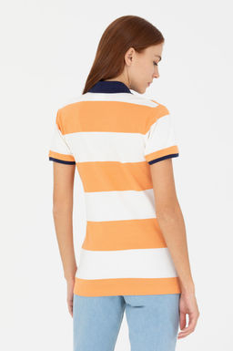 Женская оранжевая футболка - U.s. polo assn фото 19