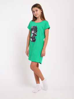 Туника "Малышка" зеленый