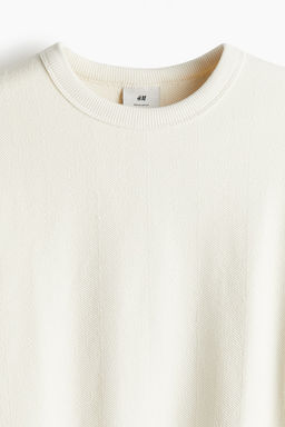 Sudadera con diseno de espiguilla Regular Fit - H&m фото 8