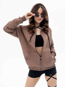 Толстовка жен.арт.1146-5,кофейная - Binita фото 3