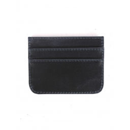 Обложка пропуск/карточка/проездной Croco-вк-210 натуральная кожа синий пулл-ап (85) 265121  фото 2