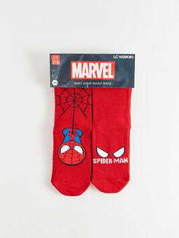 Spiderman Desenli Erkek ?ocuk Soket ?orap 3l? - Waikiki фото 2