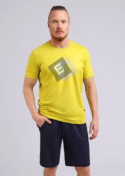 CLE Футболка муж. 542284/05гт_п т.жёлтый