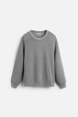 TEXTURED RELAXED FIT SWEATER - Zara фото 14