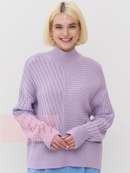 Свитер женский 5242-41361. 3609 лиловый