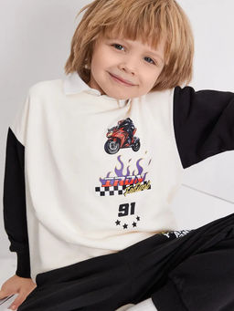 ACOOLA / Джемпер детский для мальчиков Denethor белый фото 2