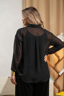 Блузка МД-2107 черный