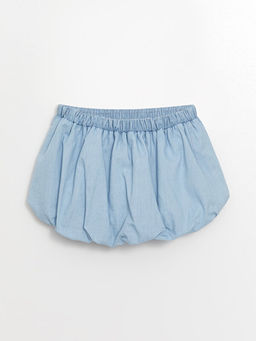 Beli Lastikli K?z Bebek Jean Etek