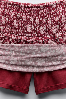 PRINTED TULLE SKIRT - Zara фото 8